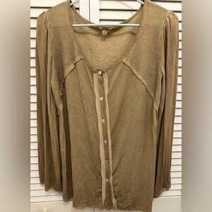 NWOT POL Long Sleeve Top size Small